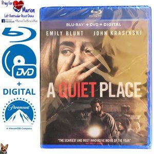 A Quiet Place [Blu-ray/DVD] [2018] Paramount Pictures Emily Blunt John Krasinski